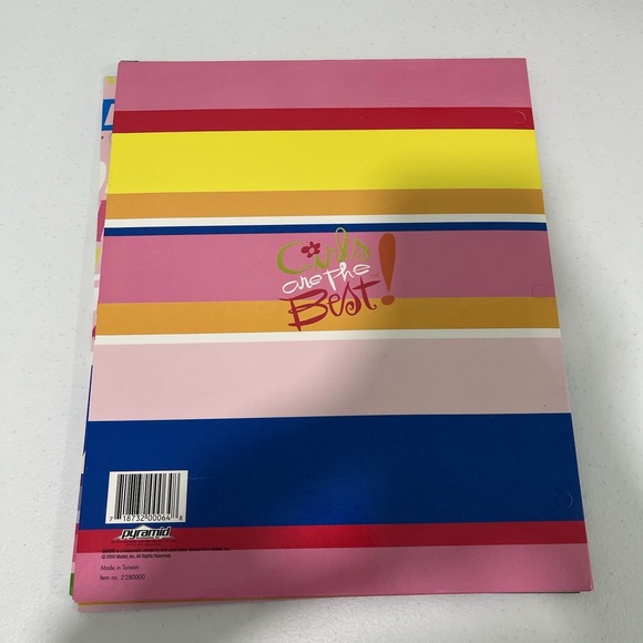New Rare 2000s Vintage Barbie Portfolio Folders Lot of 3 School Supplies Y2K - Picture 7 of 10